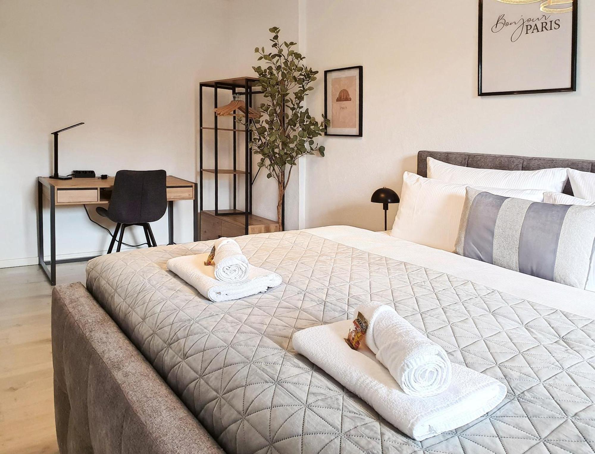 Livation - Apartments Hamm-Mitte - 2 Zi - Nespresso - Smarttv - Freewifi - Ausgestattete Kueche - 24H Check-In - Bis 4 Pers Pro Apartment Hamm  Eksteriør bilde