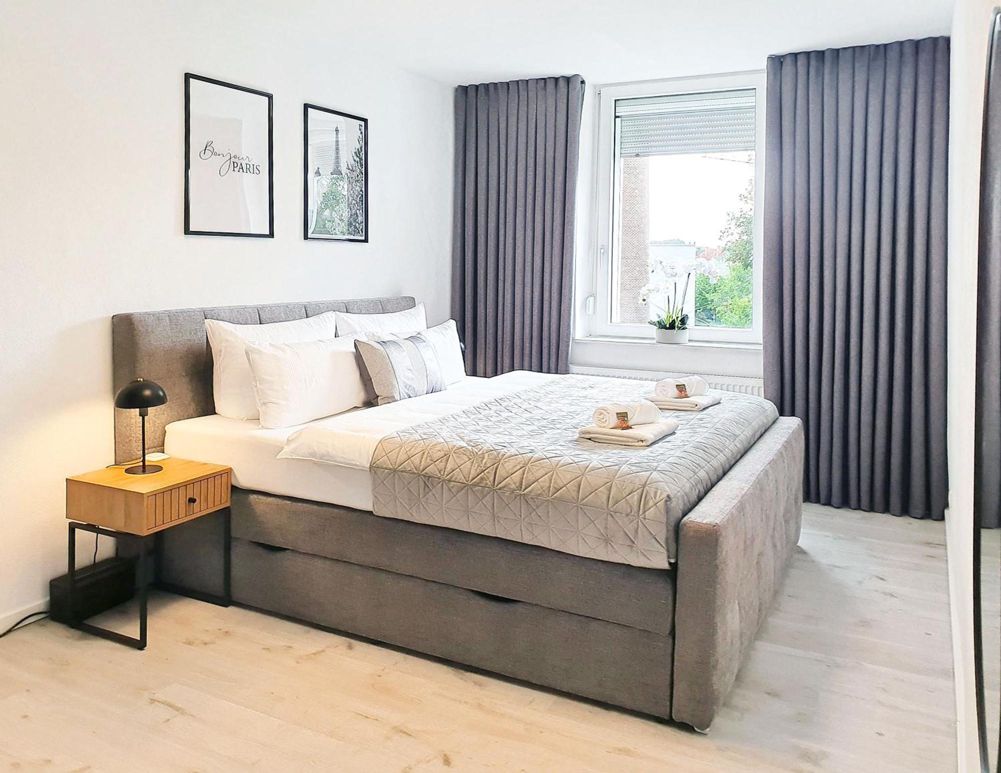 Livation - Apartments Hamm-Mitte - 2 Zi - Nespresso - Smarttv - Freewifi - Ausgestattete Kueche - 24H Check-In - Bis 4 Pers Pro Apartment Hamm  Eksteriør bilde