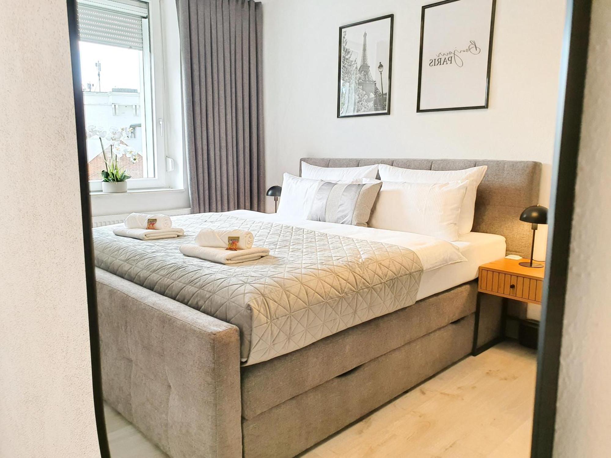 Livation - Apartments Hamm-Mitte - 2 Zi - Nespresso - Smarttv - Freewifi - Ausgestattete Kueche - 24H Check-In - Bis 4 Pers Pro Apartment Hamm  Eksteriør bilde